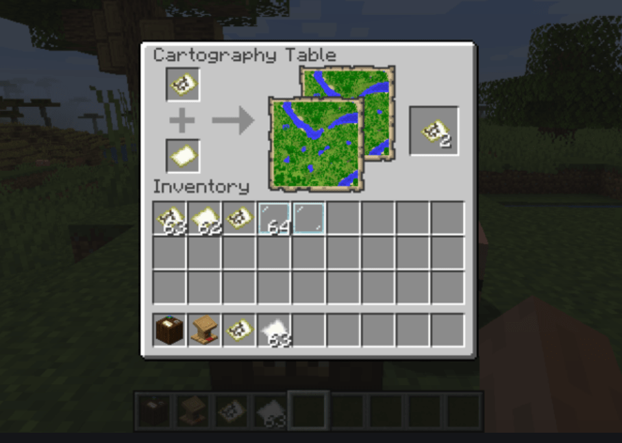 How to Make Minecraft Cartography Table - minemum.com