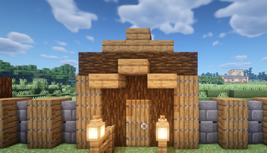 stone fence minecraft